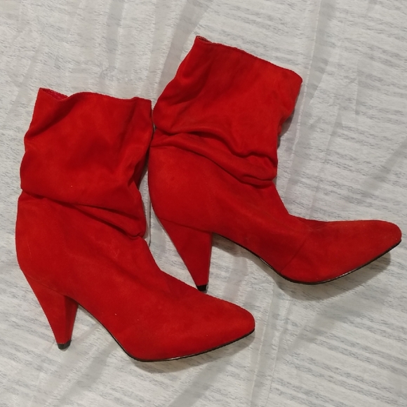 Call It Spring Shoes - Call it Spring Red Heeled Boots